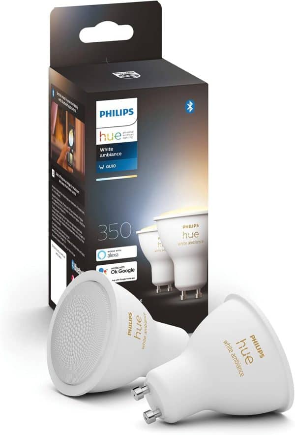 Philips Hue White Ambiance reflektor LED GU10 recenzja